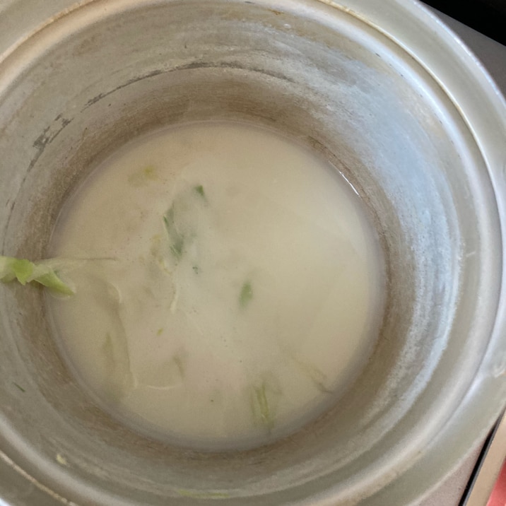 スープジャーレシピ キャベツのミルクスープ レシピ 作り方 By ずぼらった 楽天レシピ